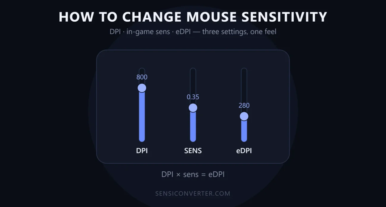 How to Change Mouse Sensitivity